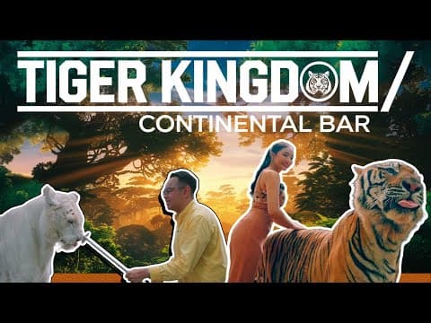 Video thumbnail: A wild day at Tiger Kingdom, Chiang Mai